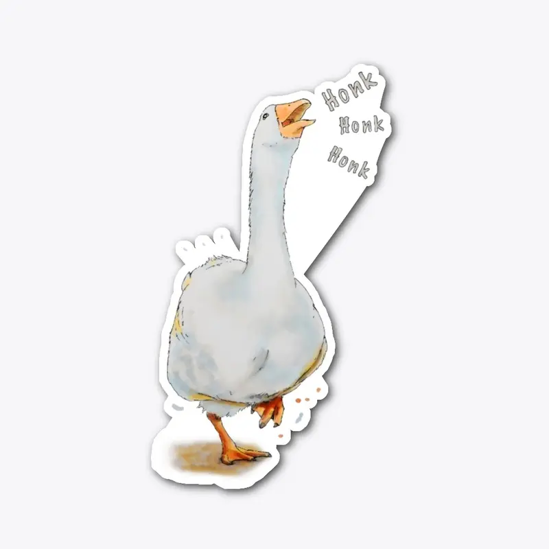 Mr. Honk Sticker