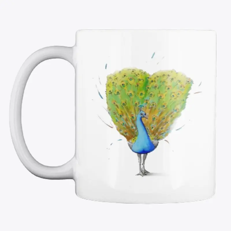 Duran the Peacock Mug